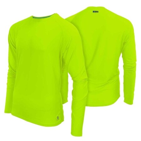 Fieldsheer Mobile Cooling Series Shirt, XL, PolyesterSpandex, Crew Neck Collar, Long, Raglan Sleeve MCMT05100521